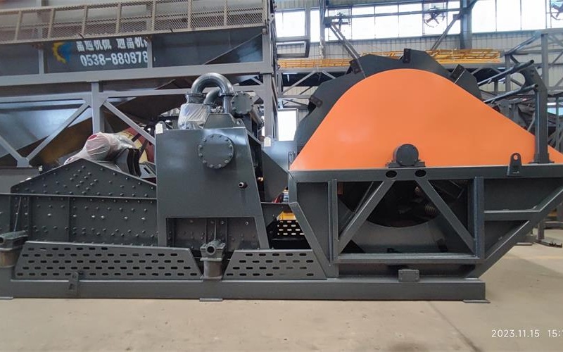 小型河沙洗沙機設備：高效清洗，創造優質砂石資源